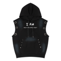Unisex,SunFade,VintageWash,TheMessage,IAmMostValuableAsset,Sleeveless,Gym