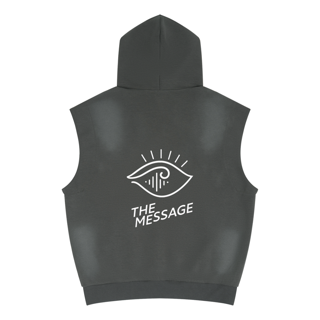 Unisex,SunFade,VintageWash,TheMessage,IAmMostValuableAsset,Sleeveless,Gym