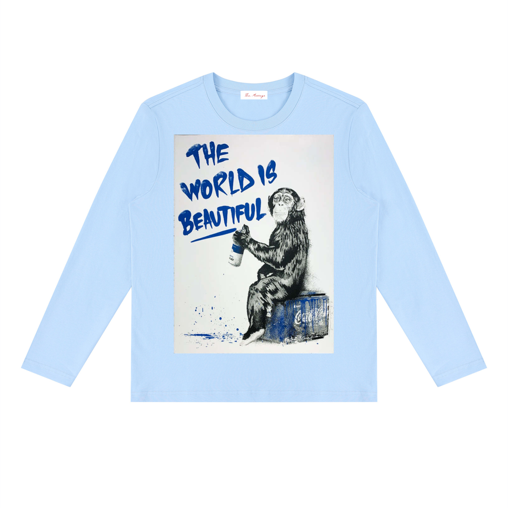 Mr. Brainwash Unisex Heavyweight Long Sleeve T-Shirt