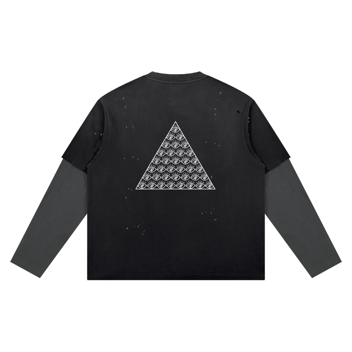 Cotton,TShirt,LongSleeve,Awake,VintageWash,TheMessage,Organic