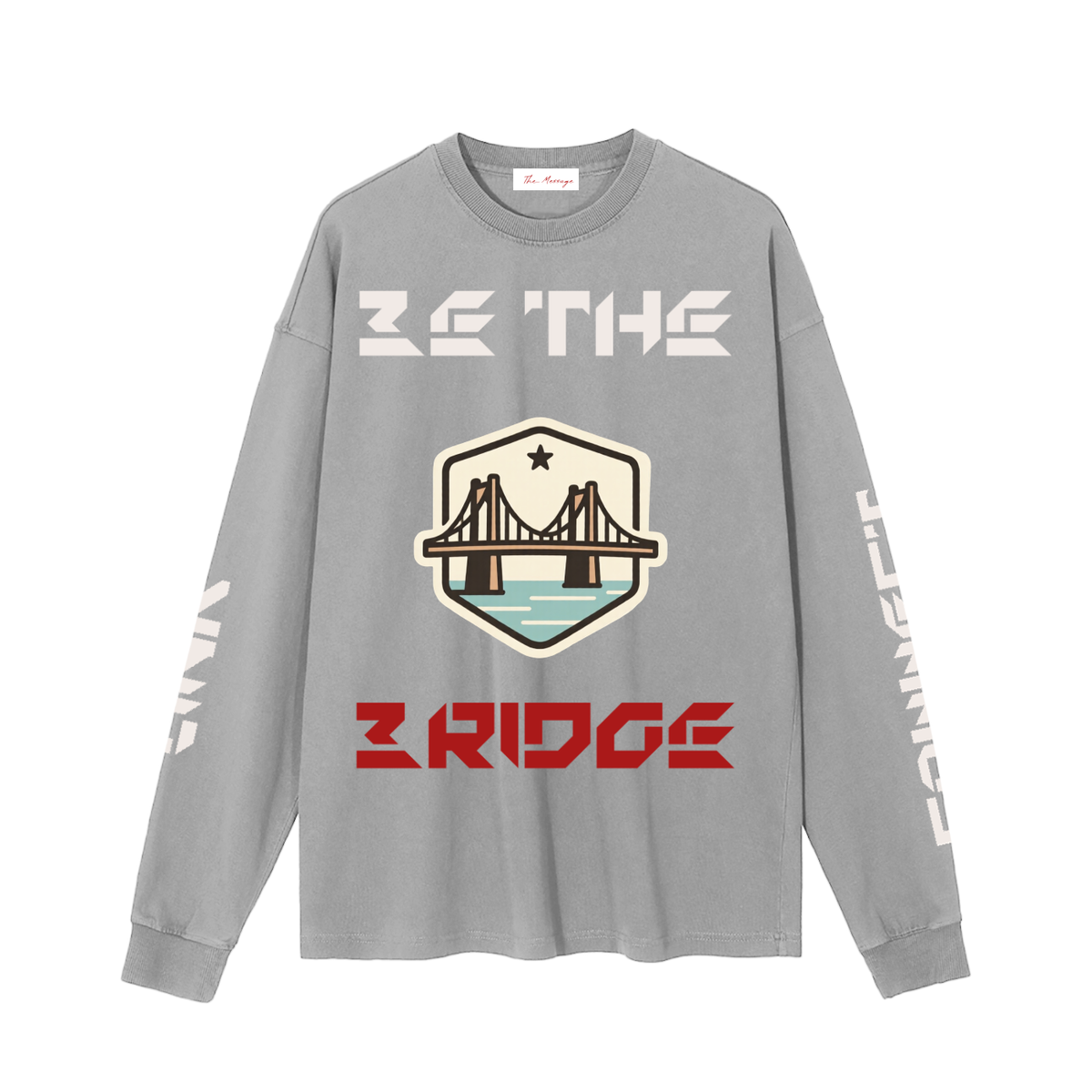 Cotton,BeTheBridge,LongSleeve,TheMessage,Organic