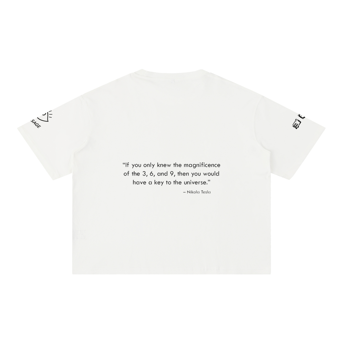 Full Moon Mineral Wash Boxy Cotton T-Shirt