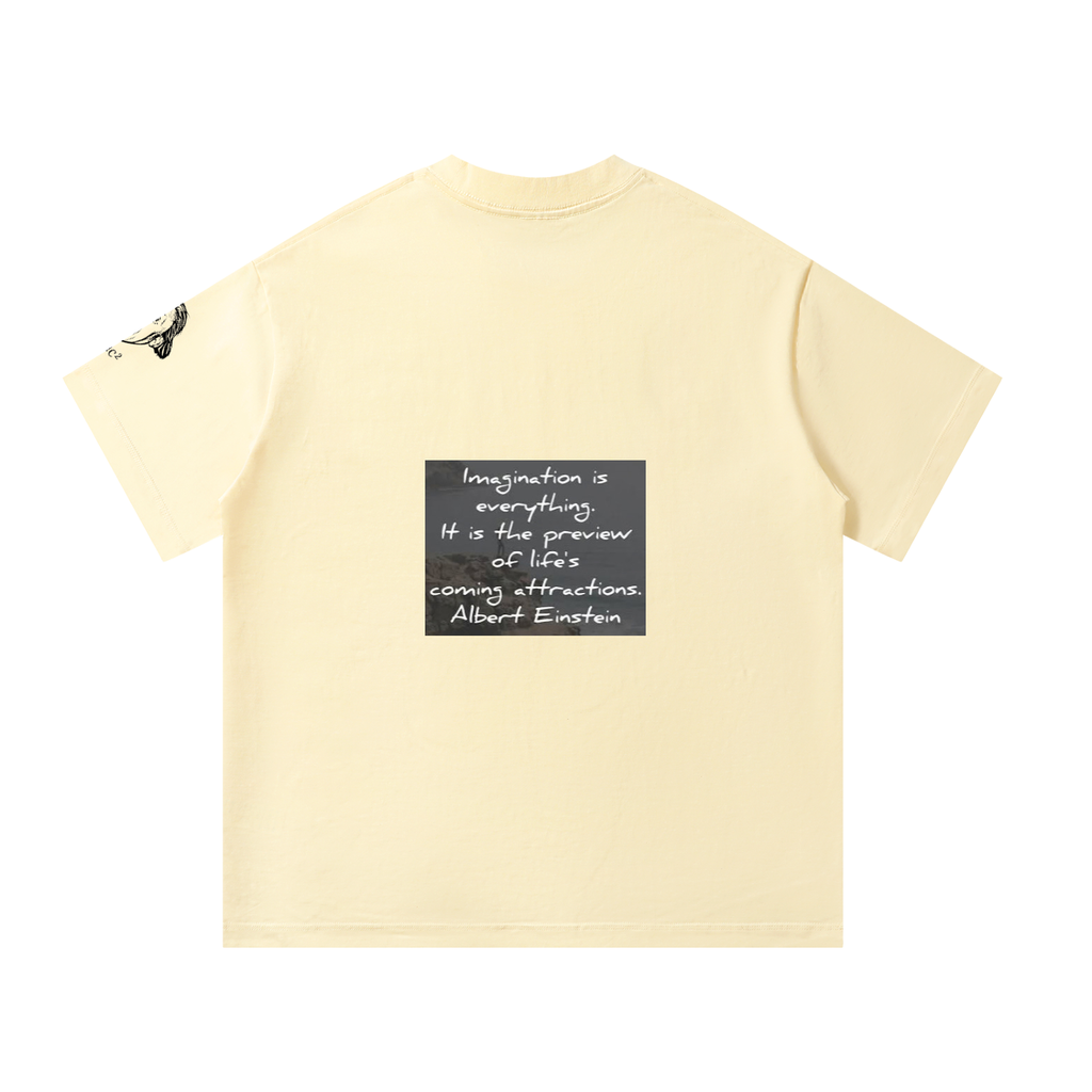 DJ Albert Einstein Unisex Oversized T-Shirt