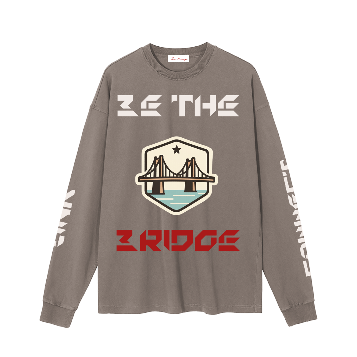 Cotton,BeTheBridge,LongSleeve,TheMessage,Organic