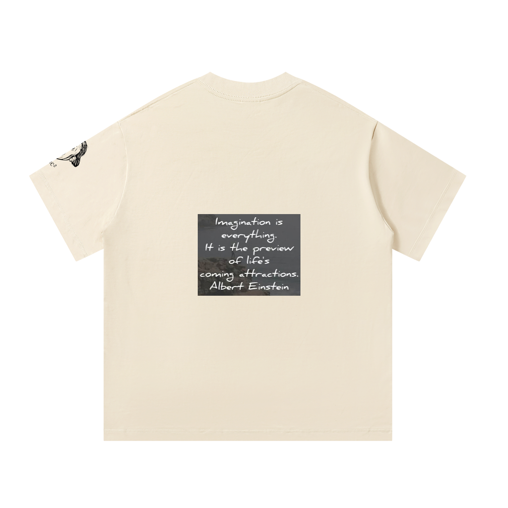 DJ Albert Einstein Unisex Oversized T-Shirt