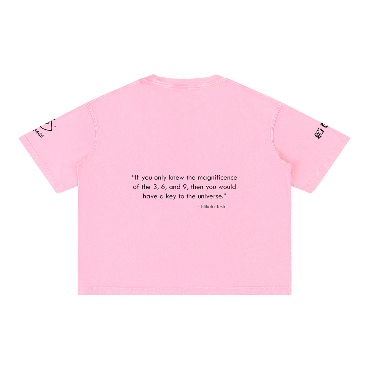 Full Moon Mineral Wash Boxy Cotton T-Shirt