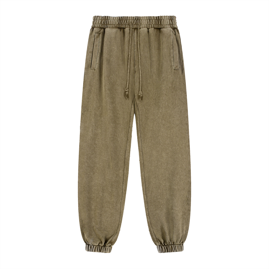 Cotton,SnowWashed,Pants,Sweatpants,Jogged,Heavyweight,TheMessage